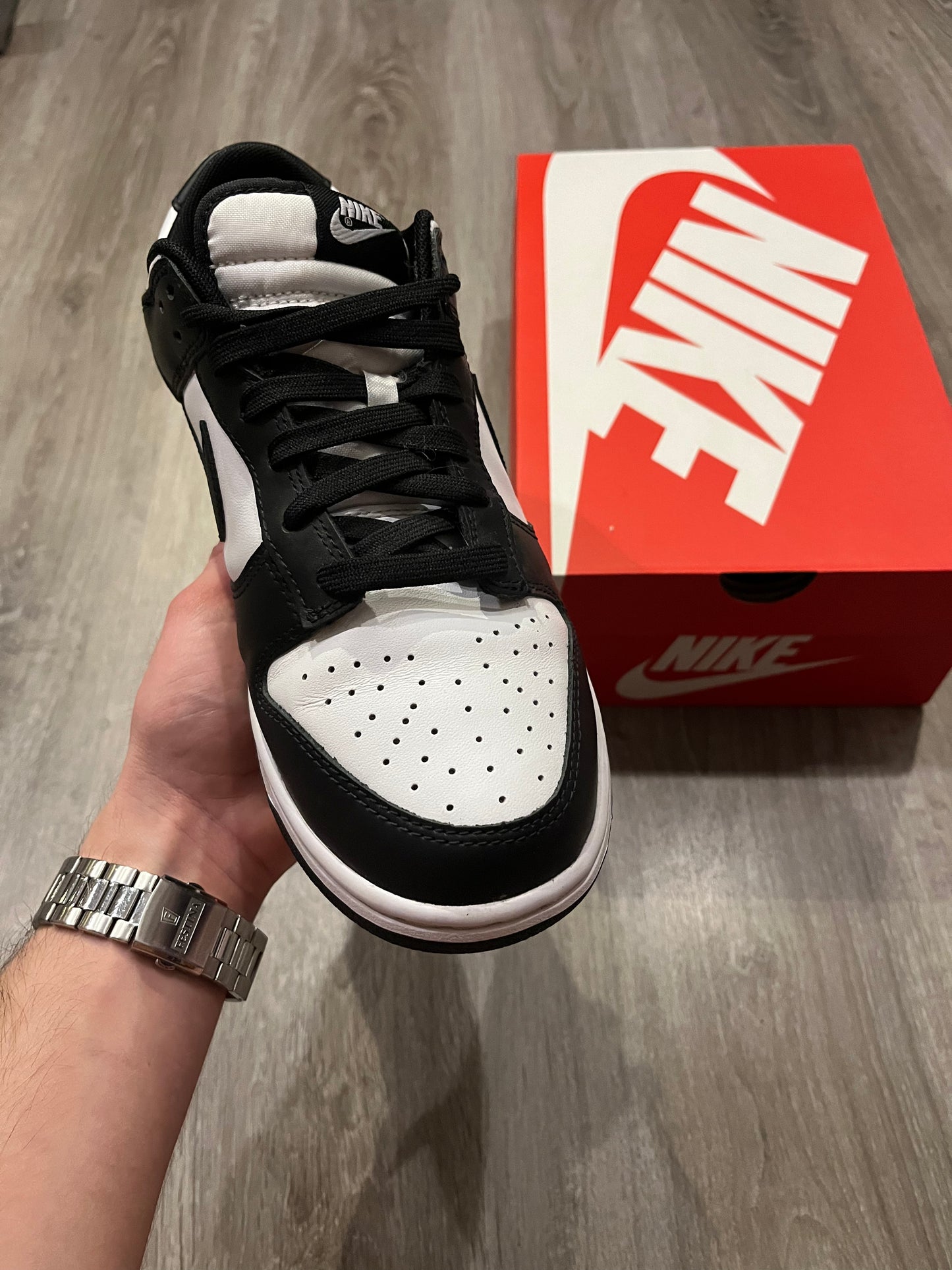 Dunk Low Black And White