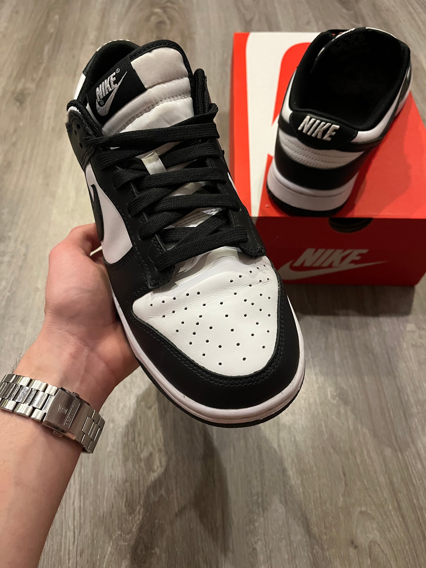 Dunk Low Black And White