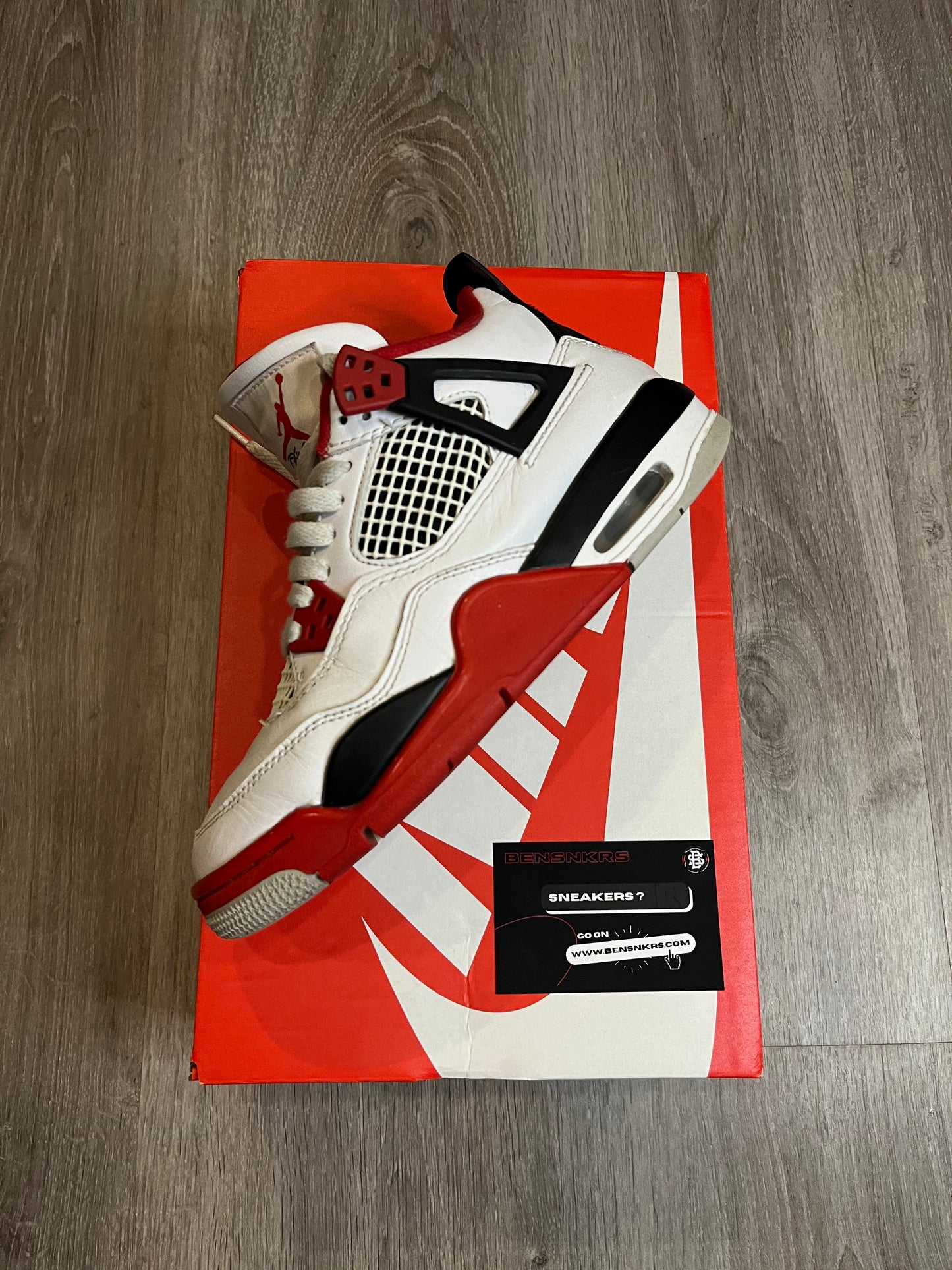 Jordan 4 Fire Red GS