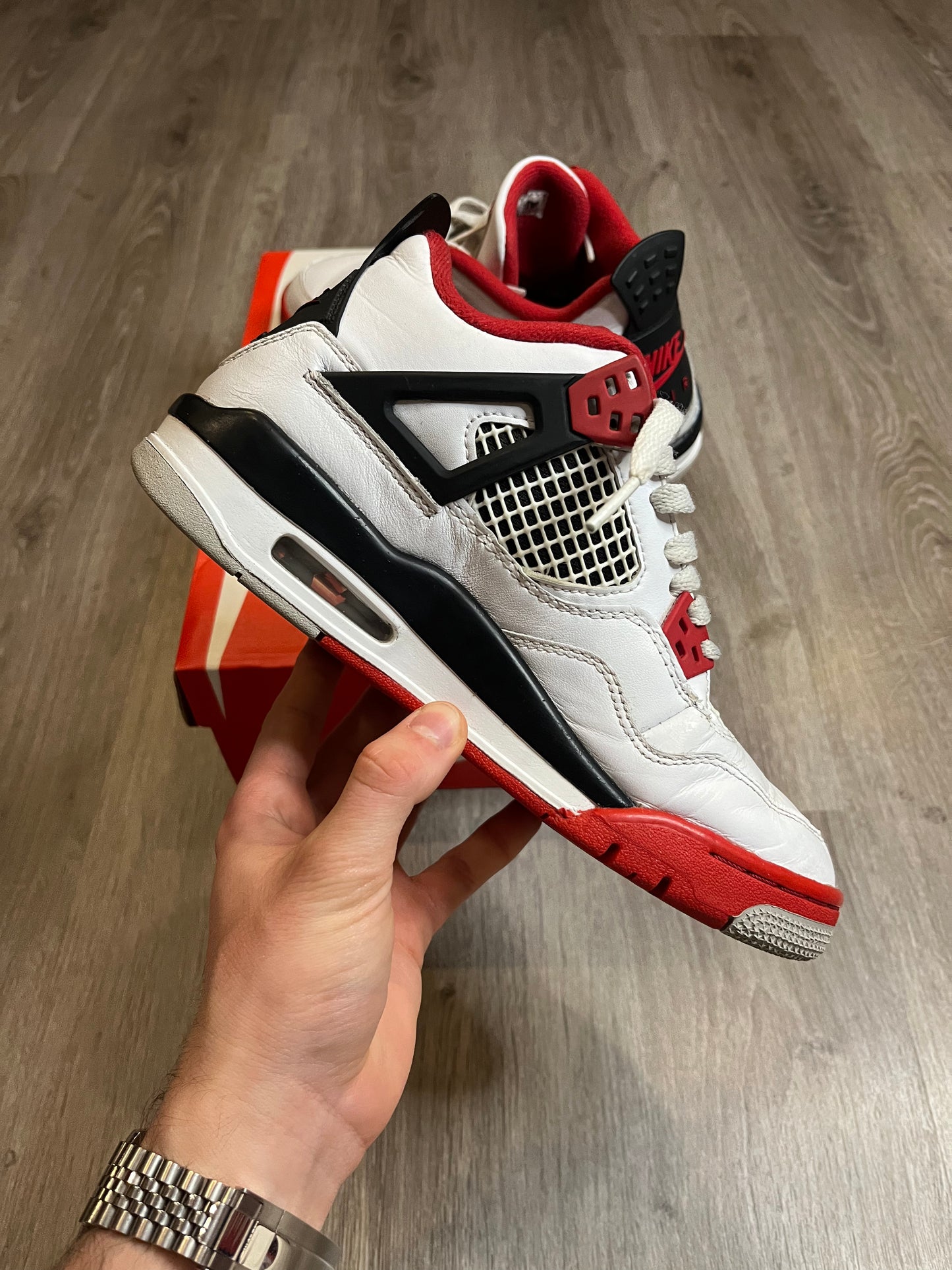 Jordan 4 Fire Red GS