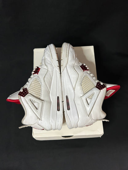 Jordan 4 Metallic Red