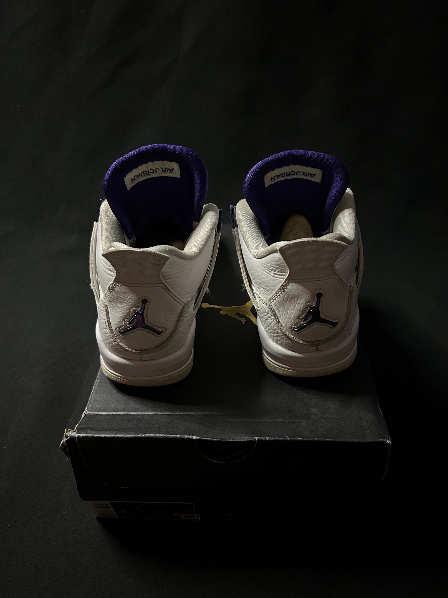 Jordan 4 Metallic Purple GS