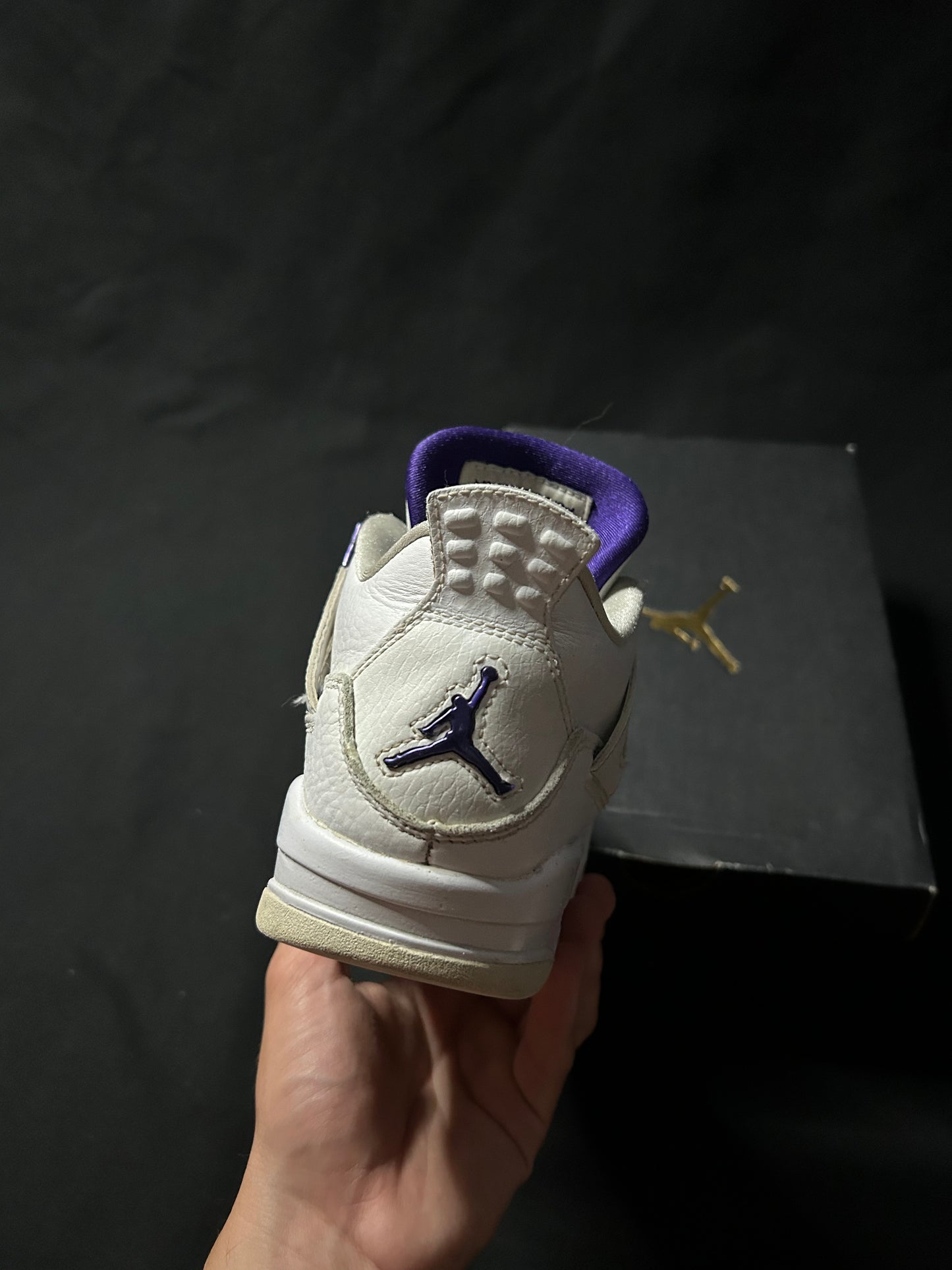 Jordan 4 Metallic Purple GS