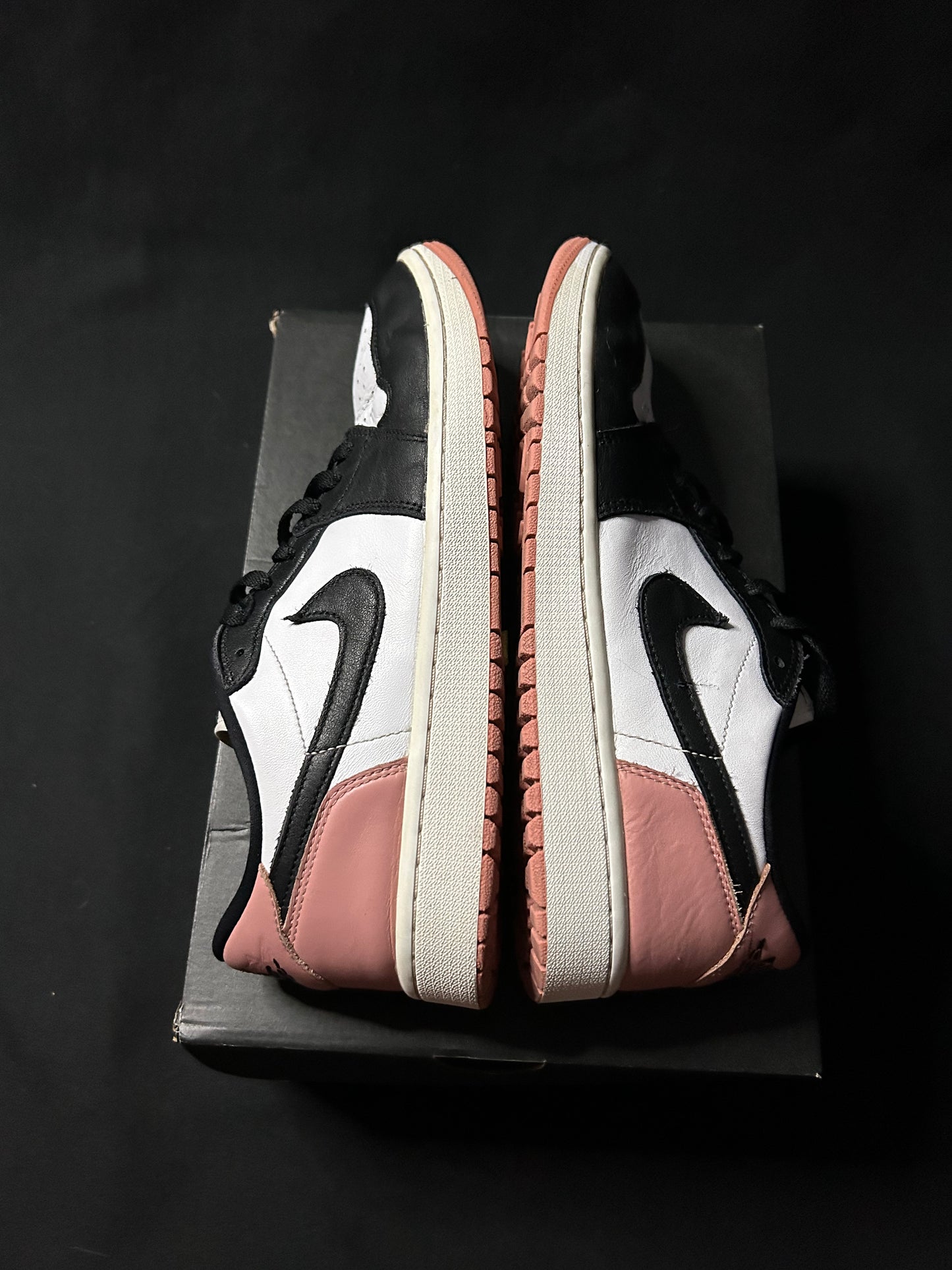 Jordan 1 Low Golf Rose Rouille