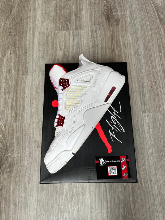 Jordan 4 Metallic Red